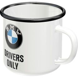Kubek Emaliowany z logo BMW Drivers Only